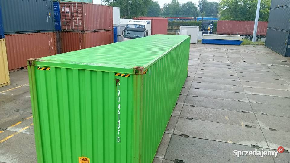 Kontener Morski Magazynowy 40 HC 12 metrowy Sierpc sprzedam