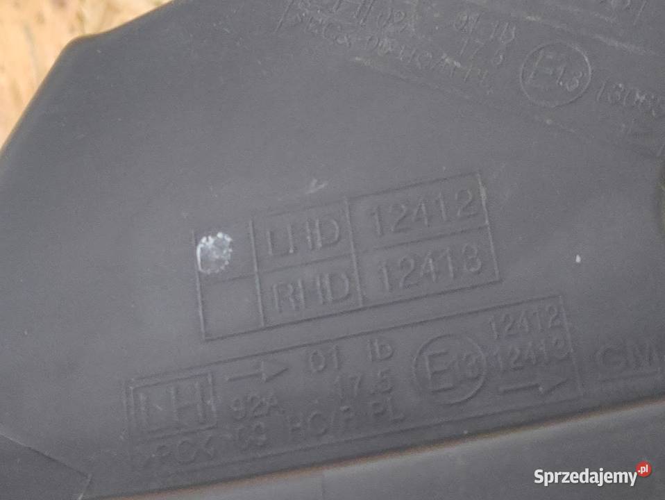 Lampa Lewy Przód Chevrolet Cruze 20082016 Pleszew sprzedam