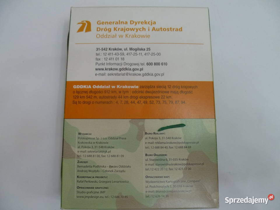 Atlas wojskowy Małopolski Kraków sprzedam