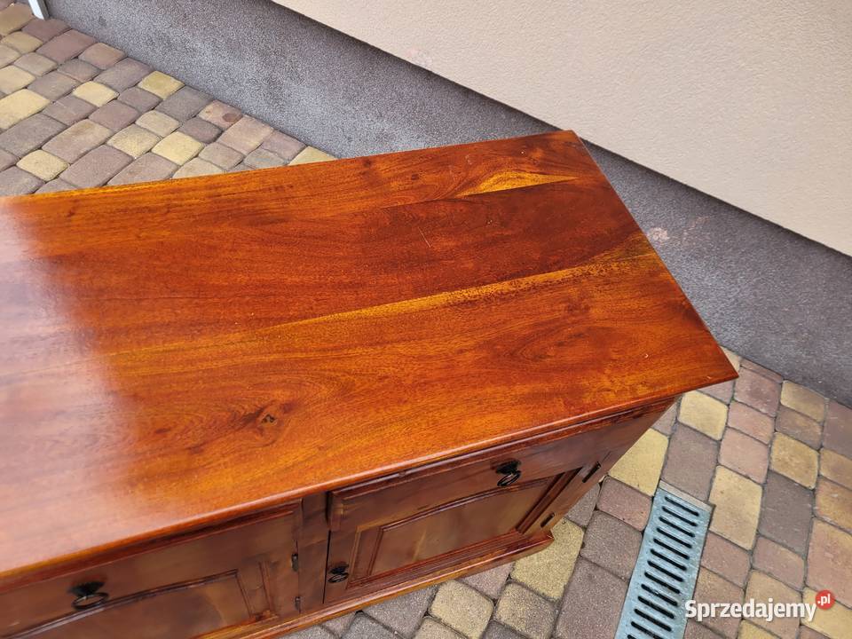 Kolonialna Komoda Z Litego Drewna Paslisander Częstochowa sprzedam