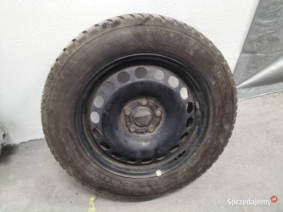 Felga stalowa vw z opona semperit speed Zbąszyń