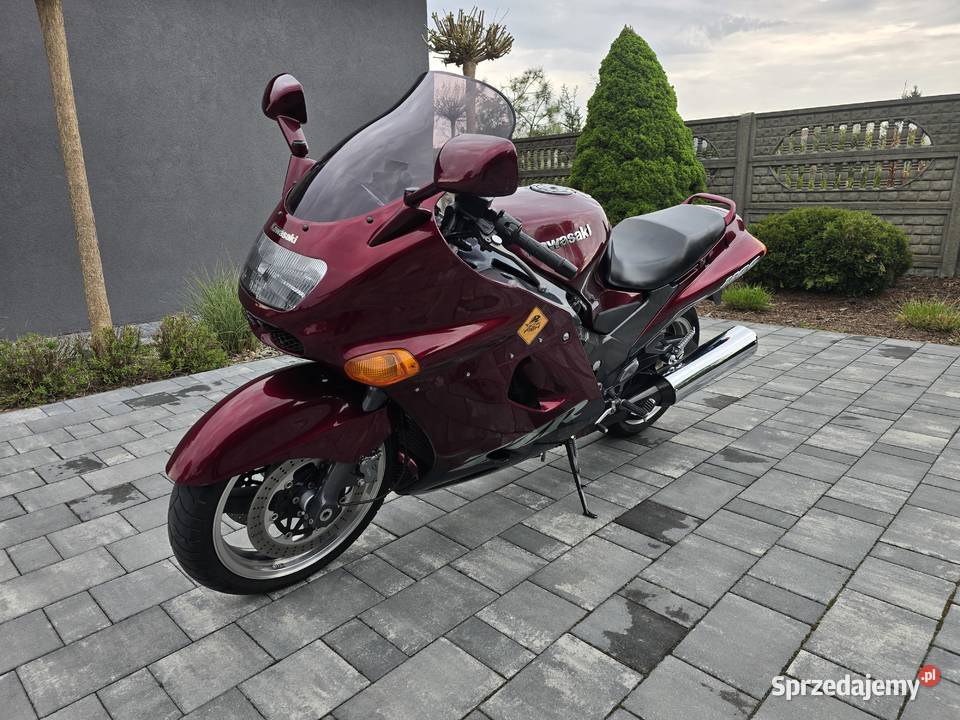 Kawasaki ZZR1100 Serwisie Prezentacja Wideo nieuszkodzony łódzkie Sieradz