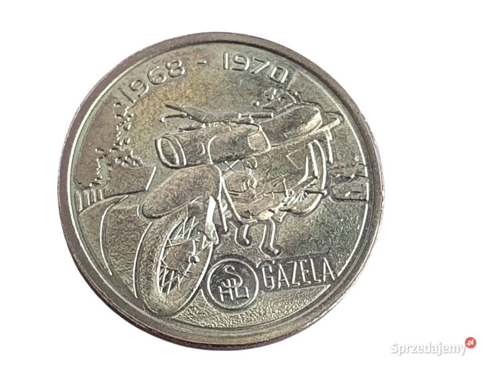 Moneta Kultowe Polskie Motocykle HP Gazela