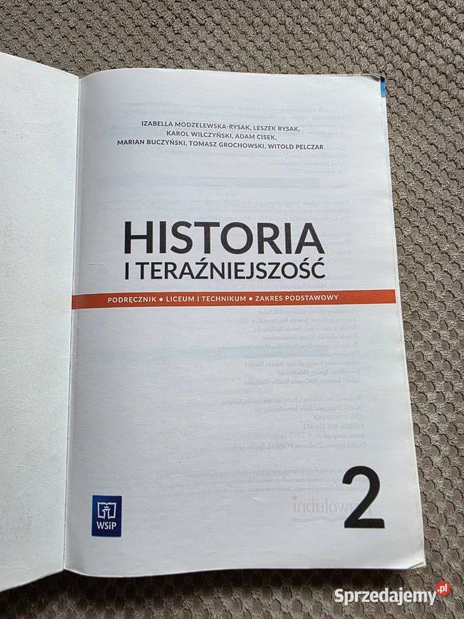 Historia i teraźniejszość 2 Rok wydania 2023