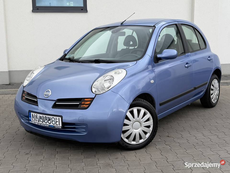 Nissan Micra Benzynka 5Drzwi KlimaTronik Nowe pomorskie