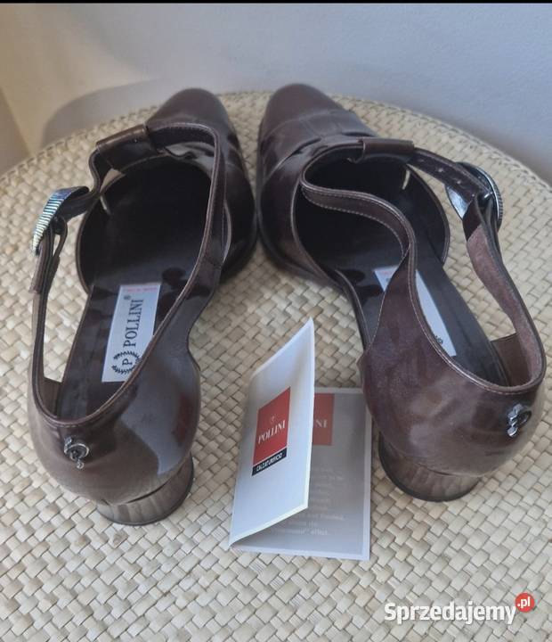 Nowe buty marki Pollinidamskie wizytowe skóra Lublin