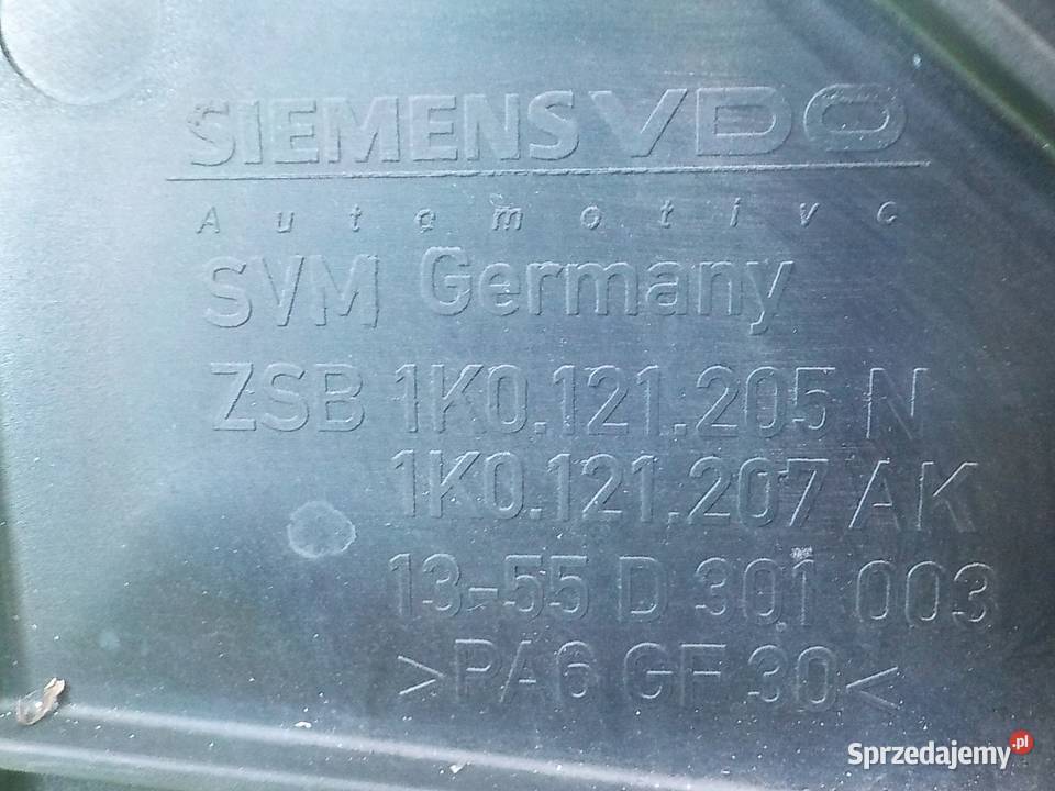 VW TOURAN I LIFT 16 B 07r 5D wentylator osobowe Suków