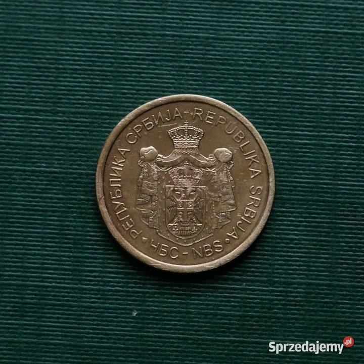 SERBIA 5 dinarów 2016r Gliwice sprzedam