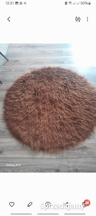 Dywan z włosem okrągły Piotrków Trybunalski