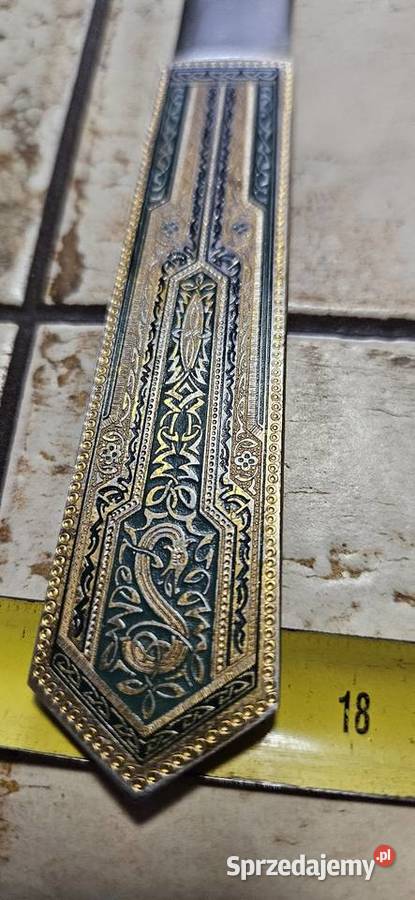 Przedwojenny sygnowany numerowany nóż do Barlinek