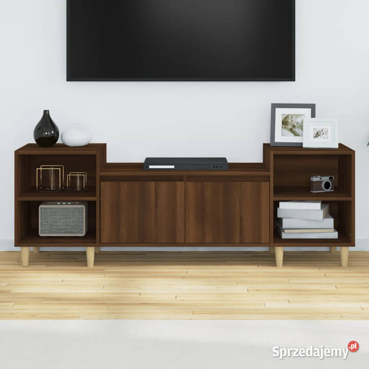 Szafka pod telewizor brązowy dąb 160x35x55 Warszawa