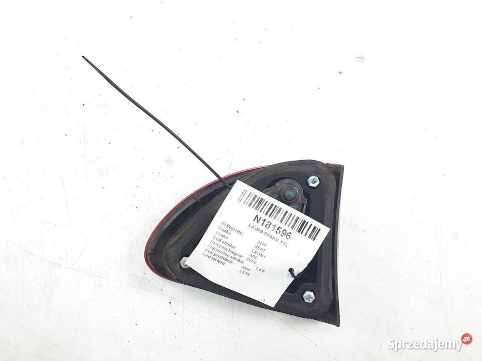 LAMPA PRAWA TYŁ SEAT LEON I 1M6945096A Lipno