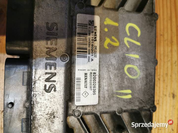Sterownik RENAULT 8200326395 S110140201A wyposażenie elektryczne Margonin sprzedam