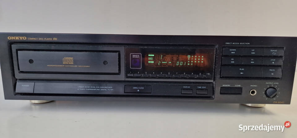 ONKYO odtwarzacz kompaktowy CD player DX 6640 Międzychód
