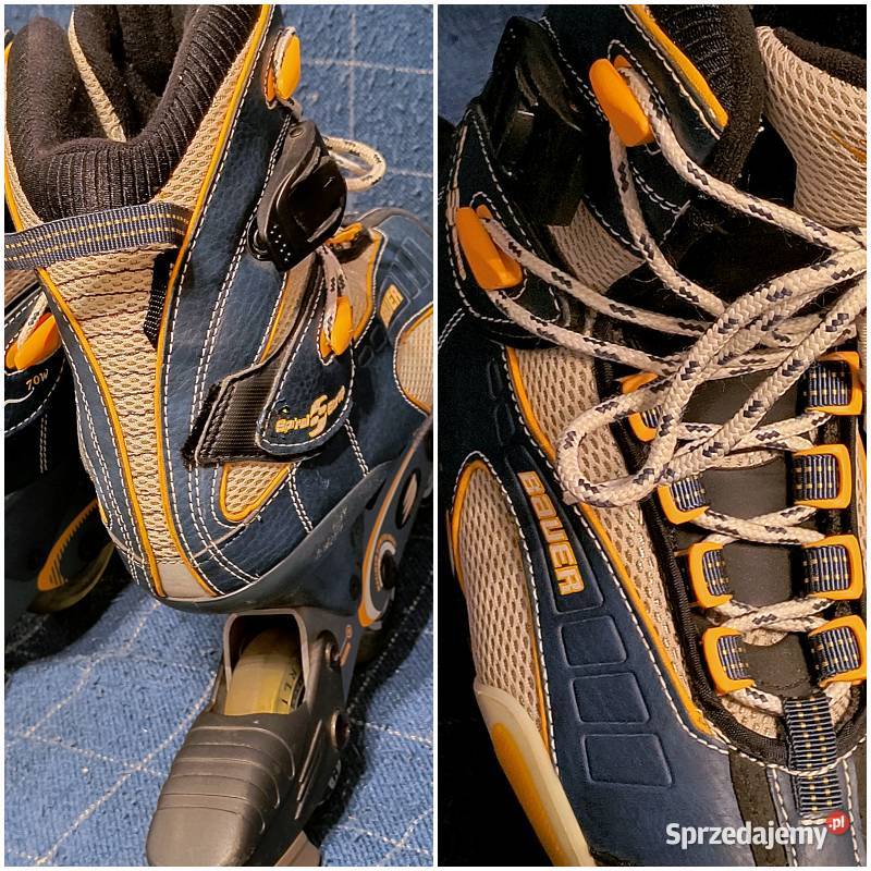 BAUER damskie rolki rozmiar 39 wkładki 245 ABEC Piotrków Trybunalski