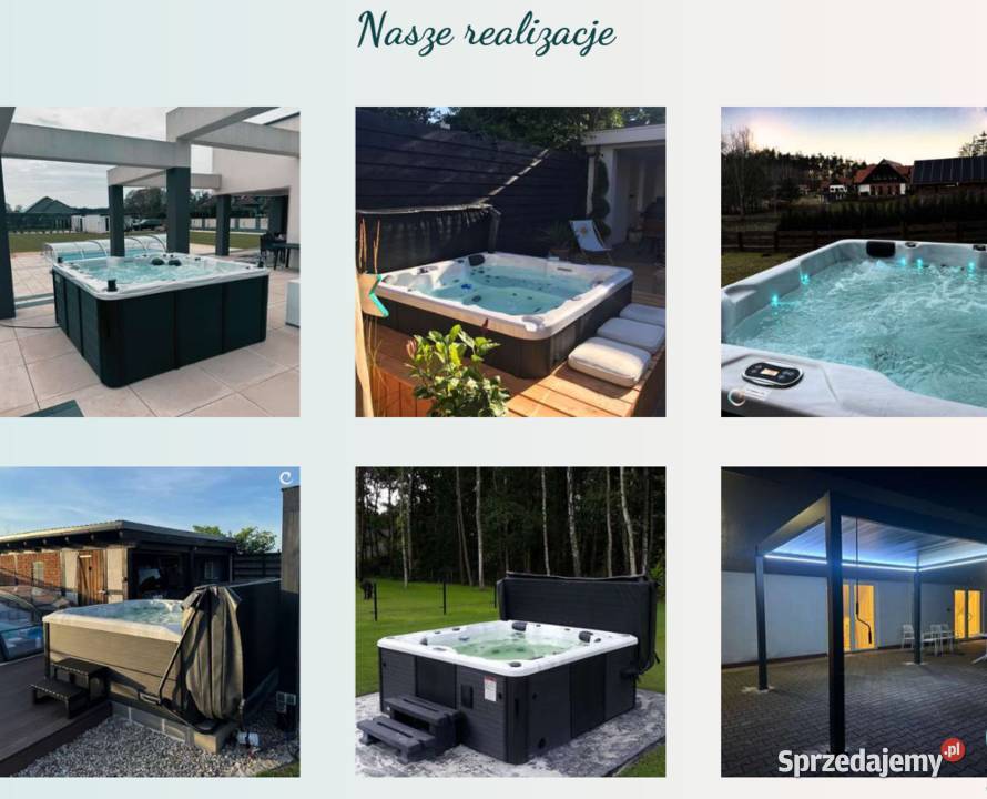 13 Wanna ogrodowa 3 osobowa EU SPA jacuzzi dolnośląskie Wrocław
