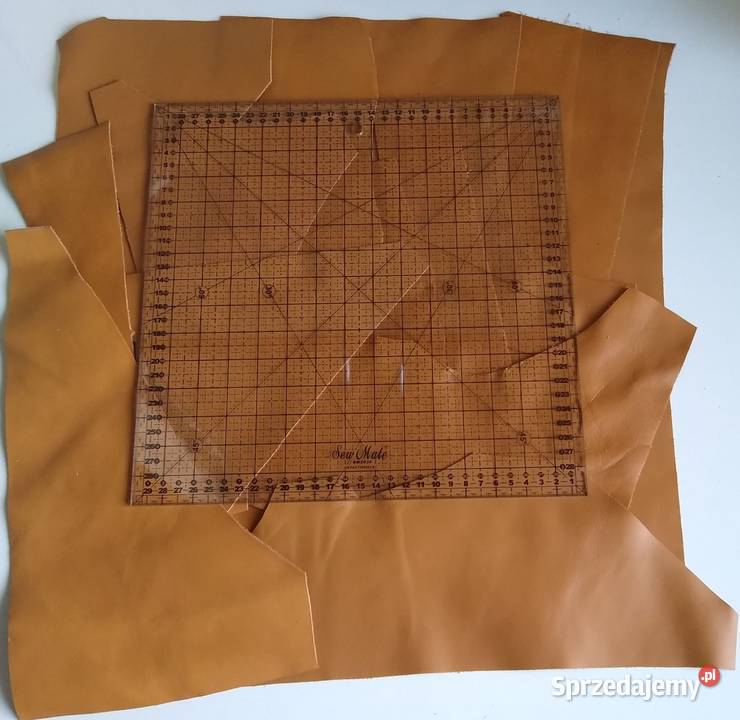 Skóra 330 Licowa Włoska średnie i małe kawałki pomorskie Gdańsk