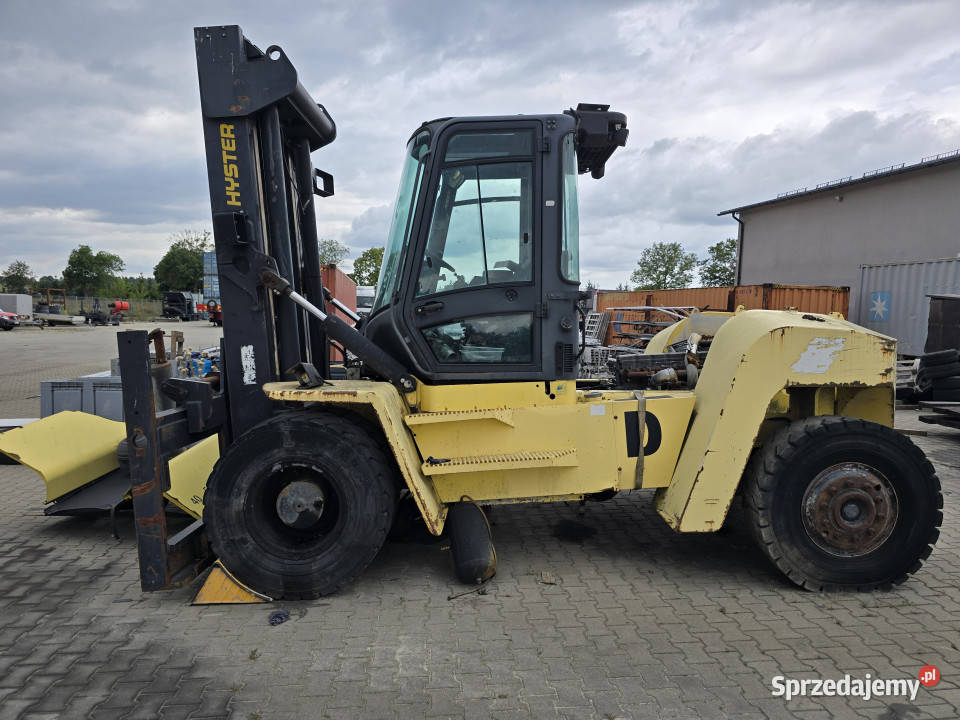 Wózek widłowy HYSTER H16XM6 udźwig 16 ton 375 m Rudolfowo