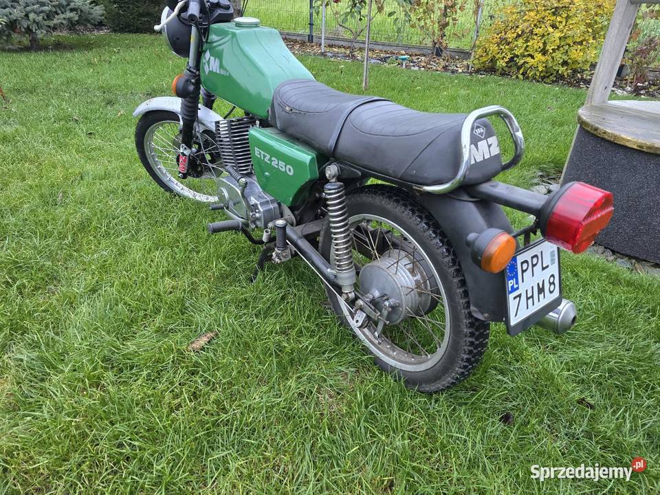 MZ etz 250 zarejestrowana w orginale dwusuwowy Gołuchów