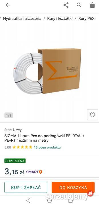 Rura Sigmali fi 16 Dom i Ogród mazowieckie Otwock