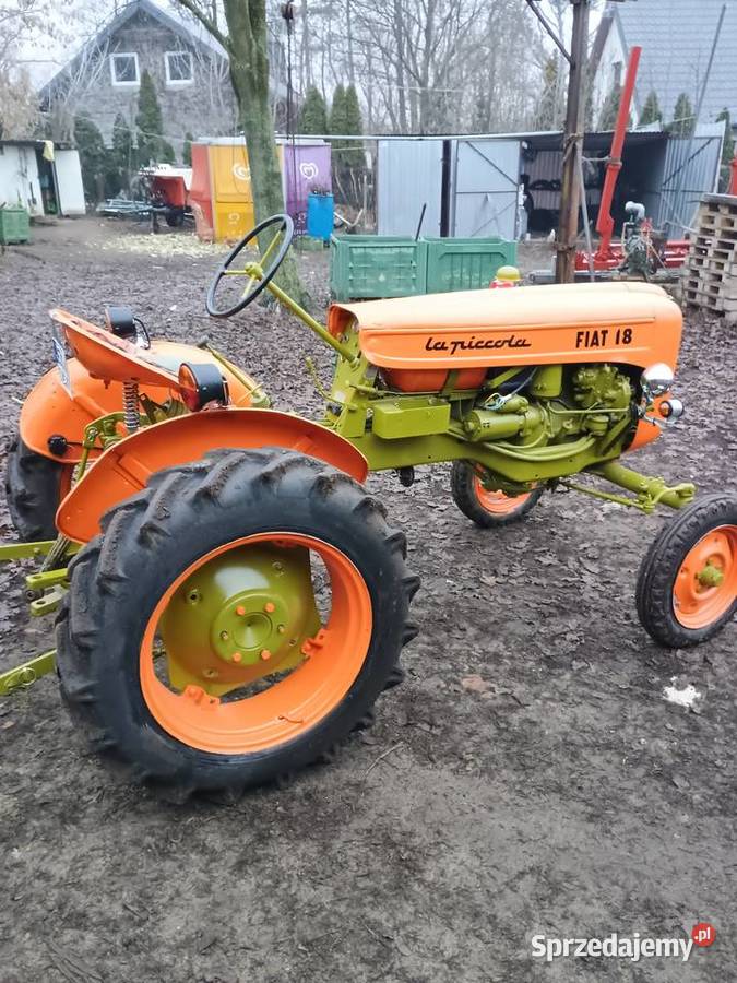ciągnik rolniczy fiat 18 łódzkie Ozorków