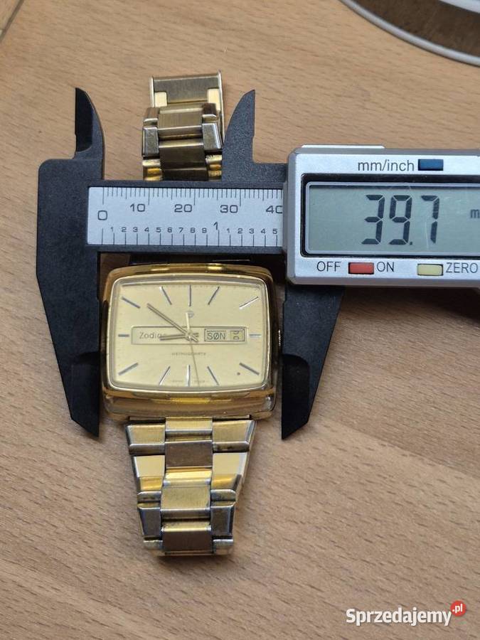 Zegarek vintage Zodiacastroquartz TV śląskie Chorzów