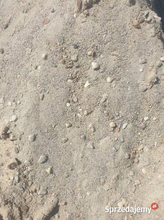 Piasek 016 do betoniarki Żwir i kamienie
