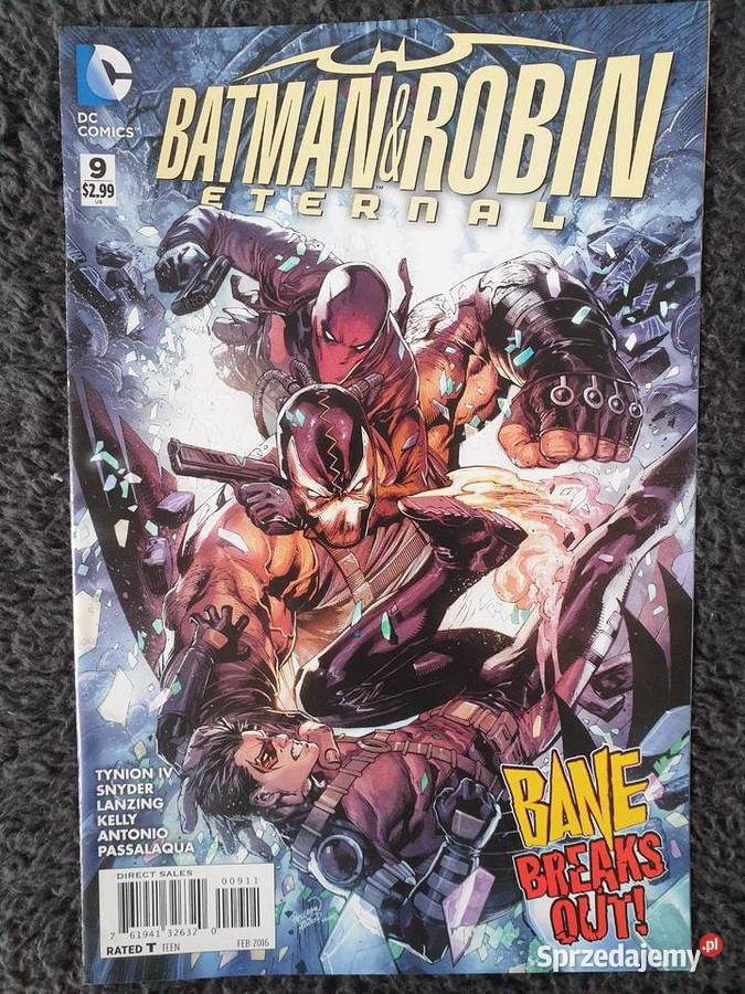 Robin zestaw 9 oryginalnych komiksów DC USA Gdynia