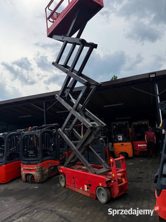 zwyżka podnośnik nożycowy MANITOU 100SEC 10m Działoszyn