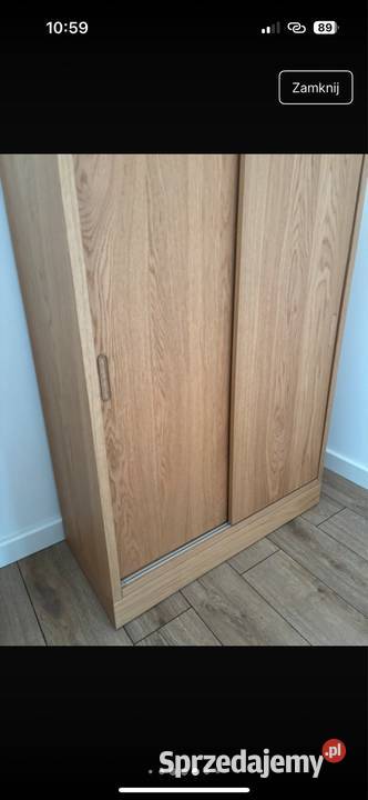 Szafka komoda drewniana przesuwana vintage retro Częstochowa