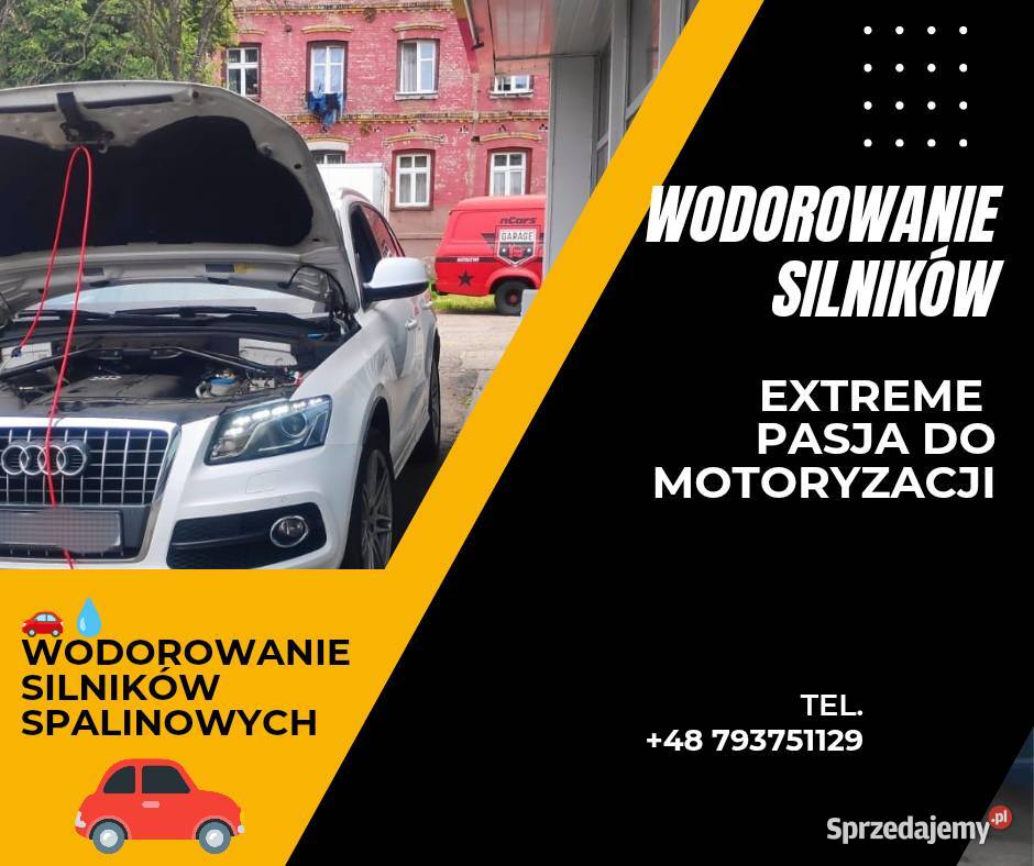 Wodorowanie silników bezinwazyjne usuwanie Mysłowice