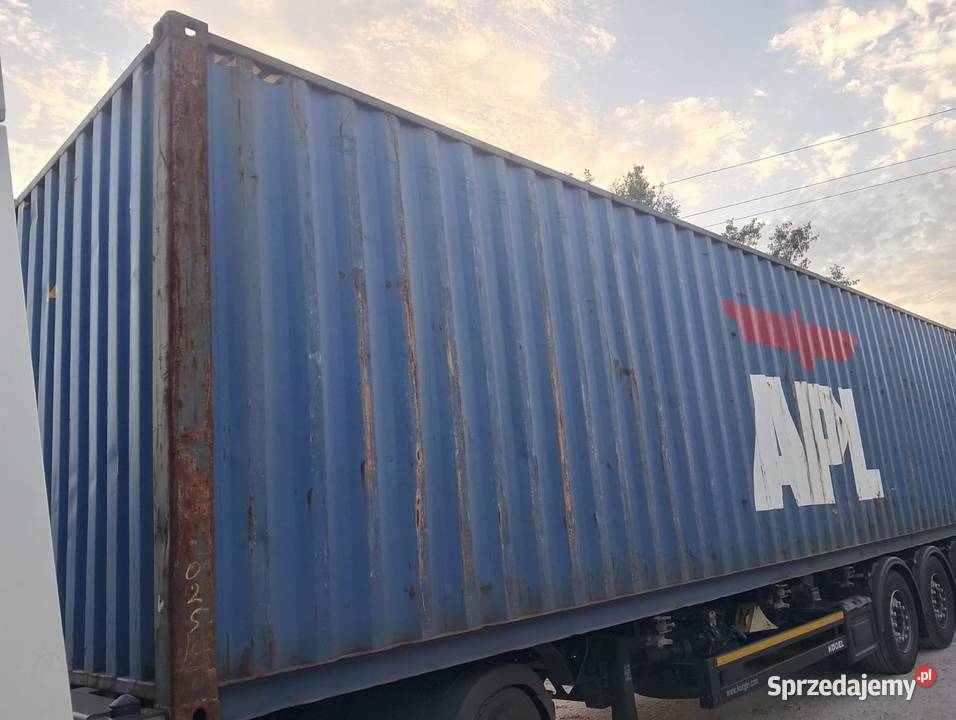 SPRZEDAM Kontener morski 40HC CW szczelny suchy mazowieckie