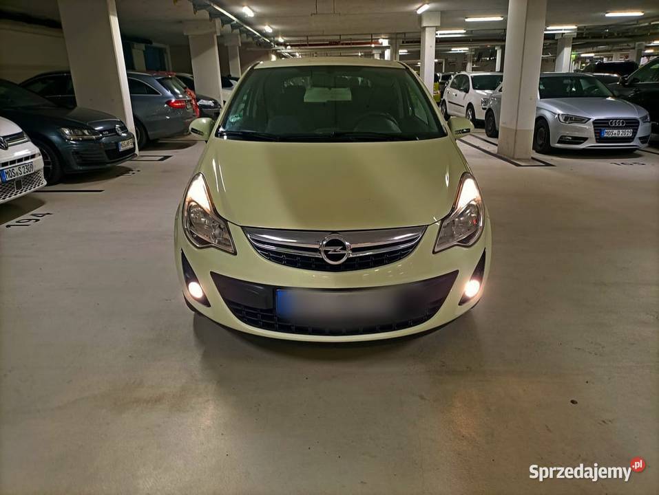 Opel Corsa D 2011 Lift Euro5 Piękny Kolor Niemcy światła przeciwmgielne Tarnowskie Góry