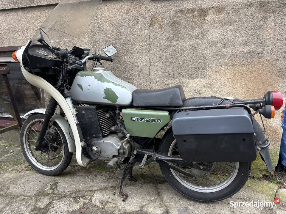 MZ ETZ 250 policyjna oryginał MZ Radomsko