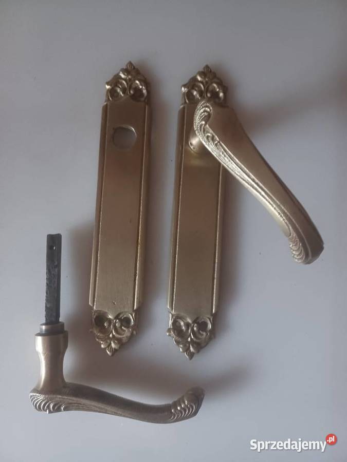 Klamki i szyldy Mosiądz Poznań