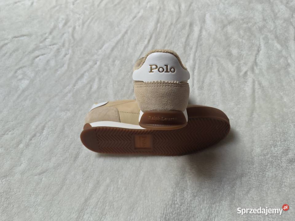 Nowe beżowe sportowe buty damskie sneakersy Polo Bibice sprzedam