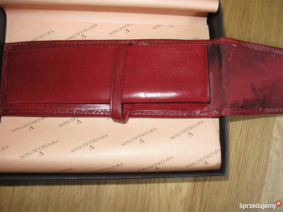 Portfel damski skórzany VIP Colection mazowieckie Warszawa