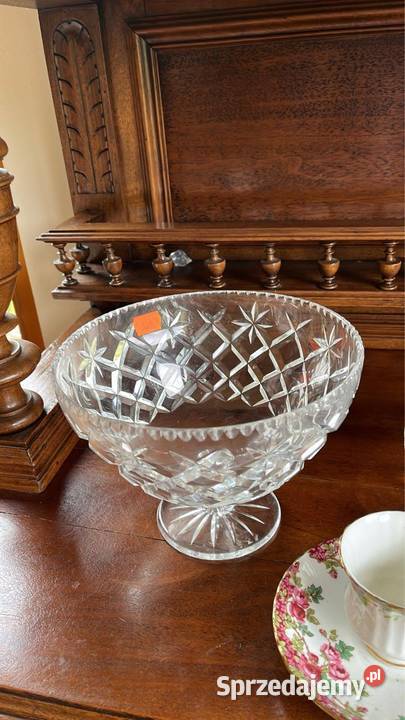 Misa na nodze Kryształ Przezroczysta Piękność Porcelana i szkło Gdańsk