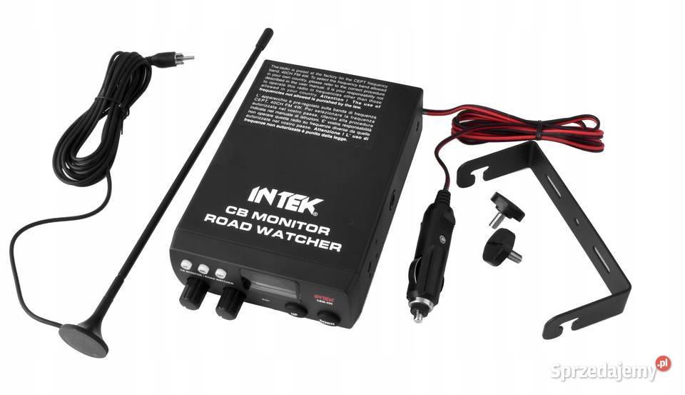 Nowe CB radio INTEK CBM450 antena Piotrków Trybunalski