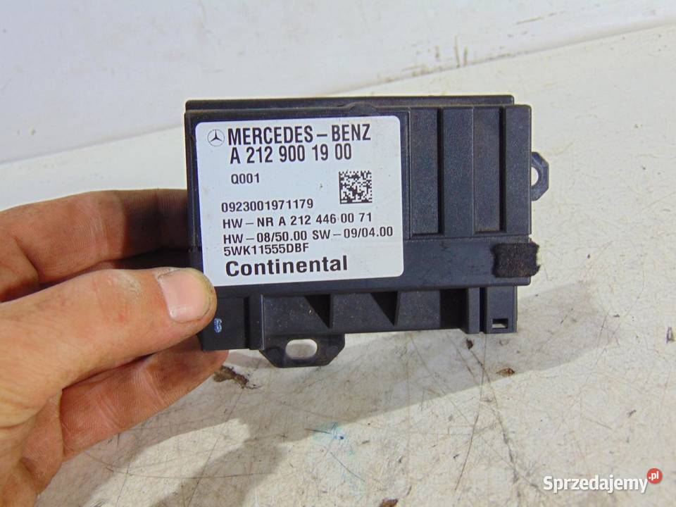 MODUŁ STEROWNIK POMPY PALIWA W212 A2129001900