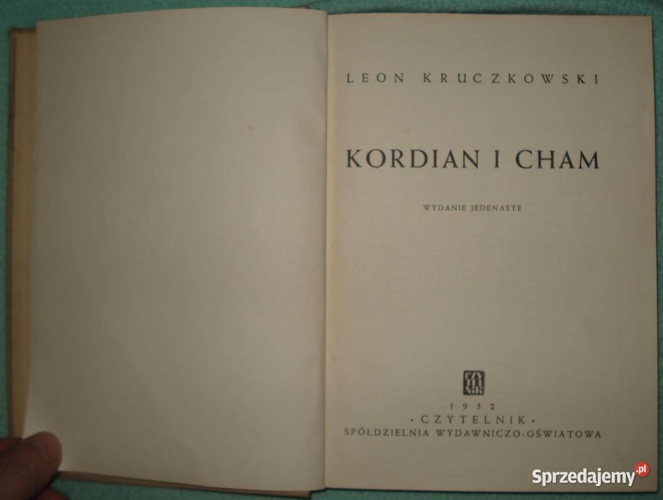 Leon Kruczkowski Kordian i Cham Antyki, Sztuka, Kolekcje Warszawa