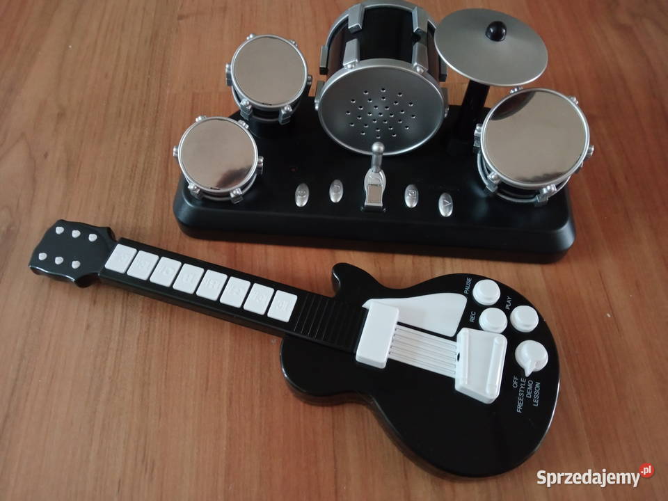 Mini perkusja gitara Tchibo autobus autko Edukacyjne Wrocław