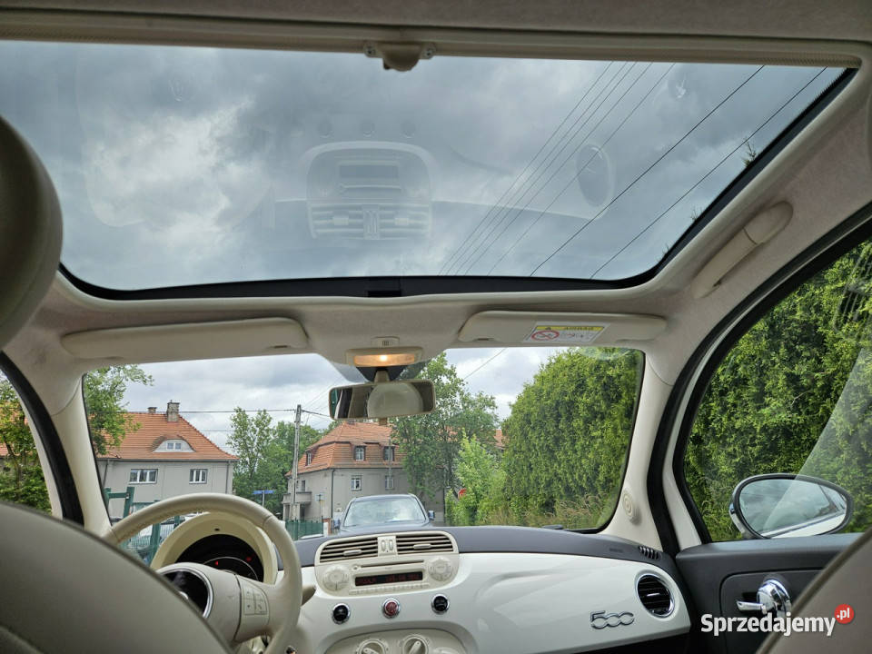 Fiat 500 Klimatyzacja Komputer Szklany dach I światła do jazdy dziennej 500 Ruda Śląska sprzedam