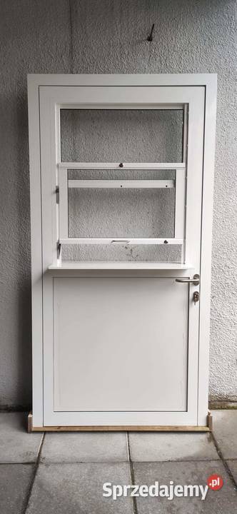 Drzwi z oknem podawczym do kuchni szkoły 209cm Wałbrzych sprzedam