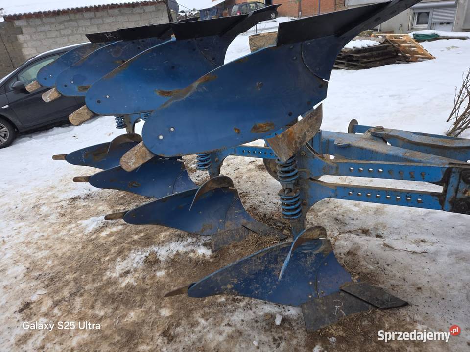 Pług Lemken Opal X 110 4 skiby lubelskie Majdan Moniacki