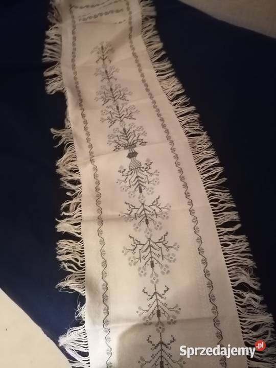 Piękny Francuski bieżnik Tkaniny pomorskie