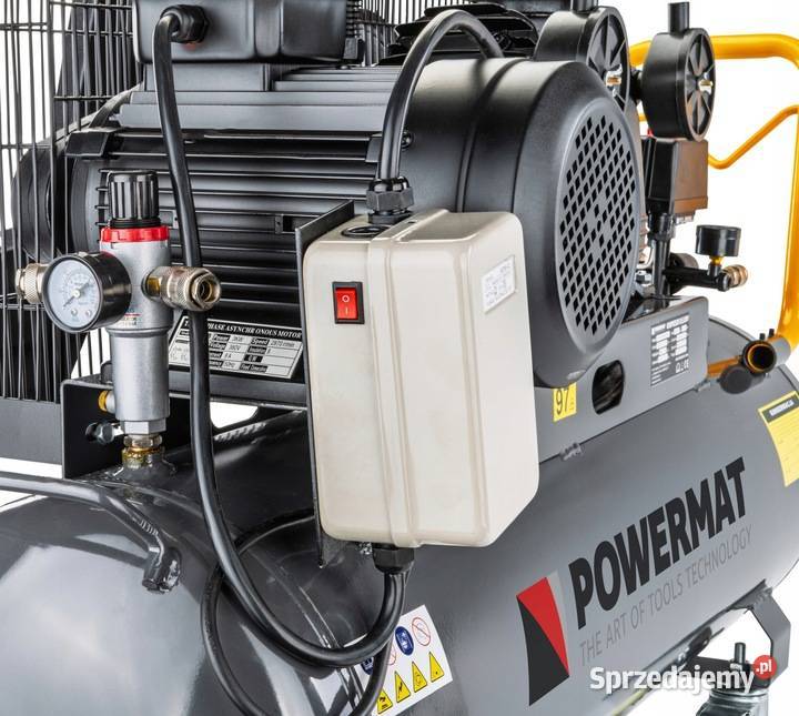 Kompresor olejowy 100l 8 bar sprężarka 400v śląskie