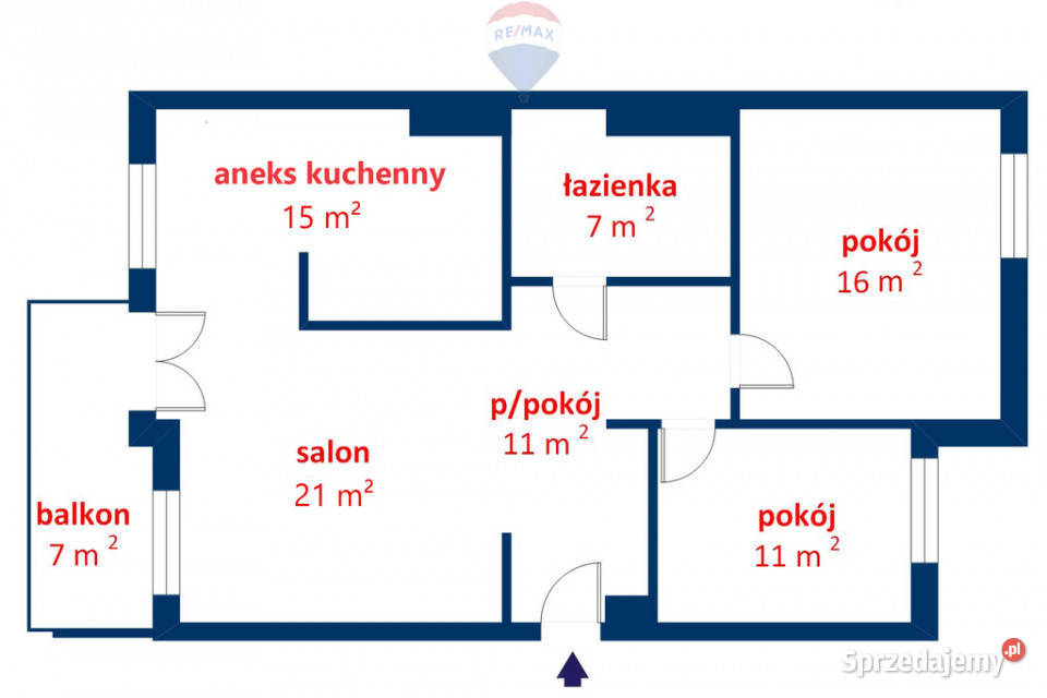 Przestronne 3pokojowe z miejscem postojowym Pruszków