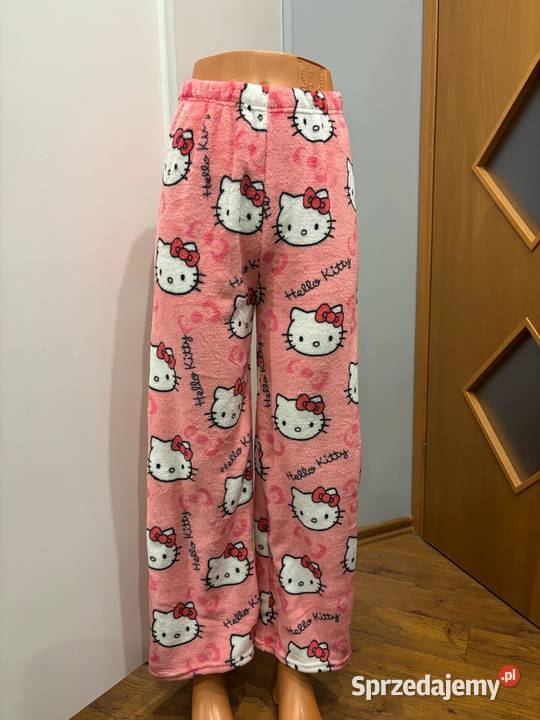 Spodnie piżamowe na gumce hello Kitty różowy