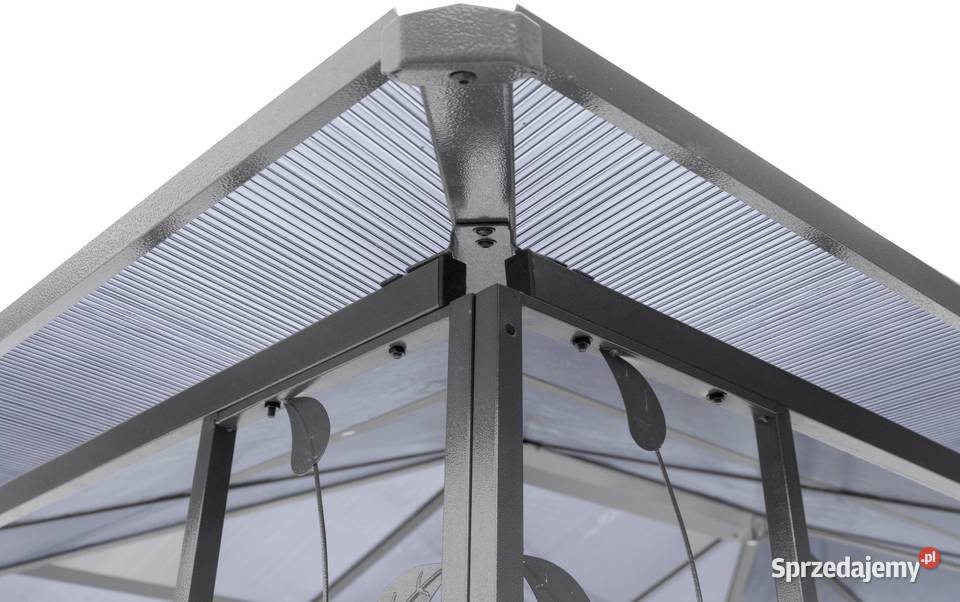 Pawilon z poliwęglanem300x400 aluminium Sosnowiec